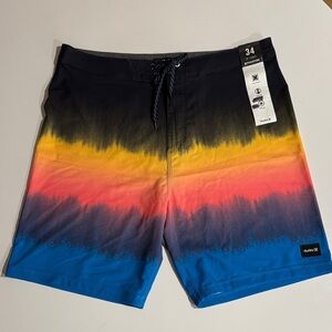 Hurley Phantom 20” Length Board Shorts Men’s Sz 34